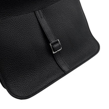 Load image into Gallery viewer, HERMES Halzan Black Taurillon Clemence Size 25