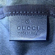 将图像加载到图库查看器中,GUCCI Printed Canvas Small Duffle Bag Dark Blue816865 Canvas