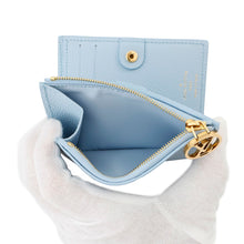 Load image into Gallery viewer, LOUIS VUITTON Portefeuille Lisa Blue OrumpM83587 Monogram Empreinte Leather