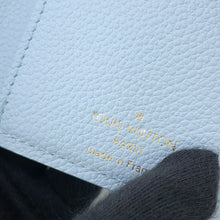 Load image into Gallery viewer, LOUIS VUITTON Portefeuille Lisa Blue OrumpM83587 Monogram Empreinte Leather