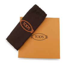 Load image into Gallery viewer, TOD’S T Timeless Leather Reversible Belt Black/RedXCWTSB30100RBR6077 Leather Size 75