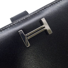 Load image into Gallery viewer, HERMES Bean compact Black Box Calf Leather