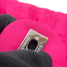 Load image into Gallery viewer, CHANEL ★Mademoiselle ChainShoulder Bag PinkA67080 Nylon Leather