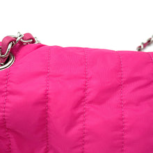 将图像加载到图库查看器中,CHANEL Mademoiselle ChainShoulder Bag PinkA67080 Nylon Leather