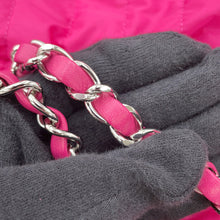 Load image into Gallery viewer, CHANEL ★Mademoiselle ChainShoulder Bag PinkA67080 Nylon Leather