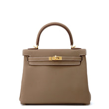 Load image into Gallery viewer, HERMES Kelly Retourne Etoupe Togo Leather Size 25