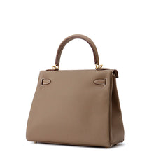 Load image into Gallery viewer, HERMES Kelly Retourne Etoupe Togo Leather Size 25