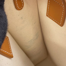 Load image into Gallery viewer, CELINE Vertical Cabas Natural/Tan193302 Canvas Leather Size Mini