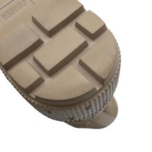 Load image into Gallery viewer, HERMES fresh ankle boots Beige Fabric Leather Rubber Size 37