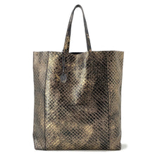 将图像加载到图库查看器中,Bottega Veneta INTRECCIATO Intrecciato Mirage Tote Bag Gold/Black Leather Size 21.3"