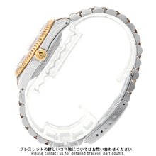 将图像加载到图库查看器中,ROLEX Datejust W36mm Stainless Steel K18YG White Dial116233