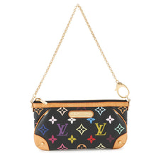 将图像加载到图库查看器中,LOUIS VUITTON Pochette・Milla NoirM60097 Monogram・Multicolor Size MM