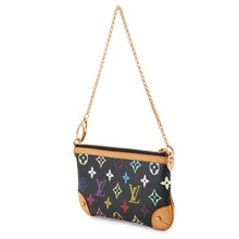 将图像加载到图库查看器中,LOUIS VUITTON Pochette・Milla NoirM60097 Monogram・Multicolor Size MM