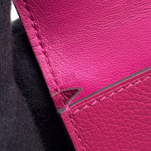 将图像加载到图库查看器中,HERMES Dogon Card Case Rose Purple Evercolor