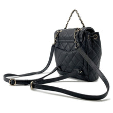 将图像加载到图库查看器中,CHANEL Matelasse ChainBackpack BlackAS4058 Caviar Leather