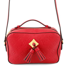 将图像加载到图库查看器中,LOUIS VUITTON ★Saintonge scarletM44606 Monogram Empreinte Leather