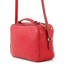 将图像加载到图库查看器中,LOUIS VUITTON Saintonge scarletM44606 Monogram Empreinte Leather