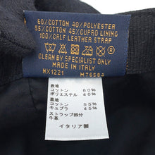 Load image into Gallery viewer, LOUIS VUITTON Cap・Monogram Essential Size 58 BlackM76584 Cotton60% Polyester40%