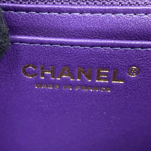将图像加载到图库查看器中,CHANEL 2.55 ChainShoulder Bag PurpleAS0874 Aged Calf Leather Size 20