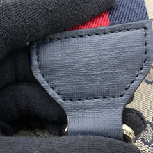 将图像加载到图库查看器中,GUCCI ★GG Canvas Children's Messenger Bag Navy/Beige793823 Canvas Leather