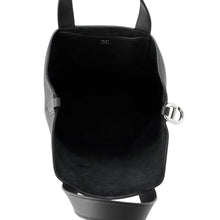 将图像加载到图库查看器中,HERMES ★In the Loop Tote Bag Black Taurillon Clemence Size 23