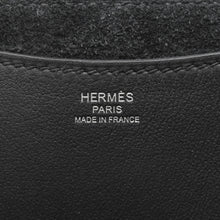 将图像加载到图库查看器中,HERMES ★In the Loop Tote Bag Black Taurillon Clemence Size 23