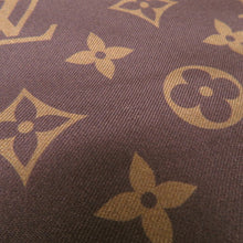 Load image into Gallery viewer, LOUIS VUITTON ★Leather trim check skirt Size 36 Gray/Black/OrangeRW232W Wool 43% Rayon 23% Cotton23% Linen 8% Nylon 3% Lamb Leather