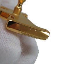 将图像加载到图库查看器中,HERMES Belt Buckle "H" & Leather Belt (Kit) 32 Size 90 Black/Gold Box Calf Leather Togo Leather