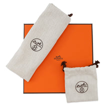 将图像加载到图库查看器中,HERMES Belt Buckle "H" & Leather Belt (Kit) 32 Size 90 Black/Gold Box Calf Leather Togo Leather