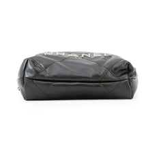 将图像加载到图库查看器中,CHANEL ★CHANEL22 ChainShoulder Bag BlackAS3980 Shiny Calf Leather Size Mini
