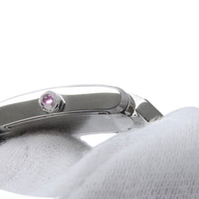 将图像加载到图库查看器中,CARTIER Tank francaise SM W20.3mm×H25.3mm Stainless Steel Pink shell DialW51028Q3