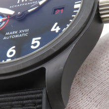 将图像加载到图库查看器中,IWC Pilot's Watch Mark XVIII Top Gun SFTI W41mm Ceramic Fabric Rubber Black DialIW324712