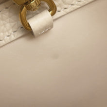 Load image into Gallery viewer, LOUIS VUITTON Capucines BeigeM22181 Tweed Raffia Cotton Ribbon Lurex Yarn Size BB