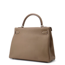 Load image into Gallery viewer, HERMES Kelly Retourne Etoupe Togo Leather Size 32