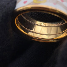 Load image into Gallery viewer, HERMES HERMES Bride de Gala Love Ring Size 57 Confetti Metal Lacquer