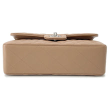 将图像加载到图库查看器中,CHANEL Matelasse W Flap ChainShoulder Bag BeigeA01113 Lambskin Size 23