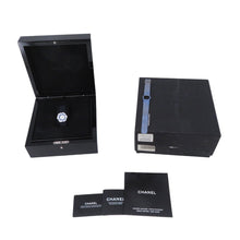 将图像加载到图库查看器中,CHANEL Camellia W26mm K18WG Leather White Shell DialH1186