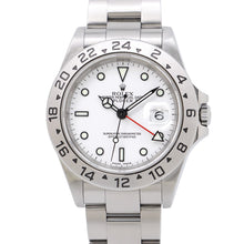 将图像加载到图库查看器中,ROLEX Explorer II W40mm Stainless Steel White Dial16570