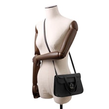 将图像加载到图库查看器中,HERMES Halzan Black Swift Leather Size Mini