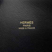 将图像加载到图库查看器中,HERMES Bolide 1923 Black Epsom Size 25