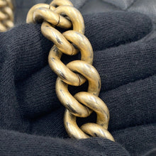 将图像加载到图库查看器中,CHANEL Boy Chanel ChainShoulder Bag BlackA67085 Caviar Leather Size Small