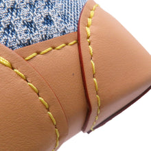 将图像加载到图库查看器中,LOUIS VUITTON ★Nano Steamer 2024 Summer Men's Bag Blue/BeigeN40751 Damier・Denim