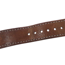 将图像加载到图库查看器中,OMEGA Seamaster W33mm K18YG Leather Black Dial14704-3SC