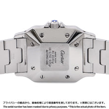 将图像加载到图库查看器中,CARTIER Santos Galve LM W29.5mm Stainless Steel K18YG Ivory Dial81036283