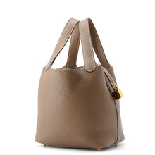 将图像加载到图库查看器中,HERMES Picotin Lock Etoupe Taurillon Clemence Size PM