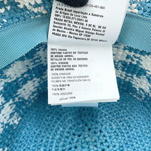 将图像加载到图库查看器中,PRADA Crochet bucket hat Size S White/Light Blue1HC137 Viscose Rayon 100%