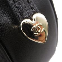 将图像加载到图库查看器中,CHANEL Matelasse Heart ChainCoin purse BlackAP2783 Lambskin
