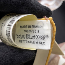 将图像加载到图库查看器中,HERMES Carre Twill HERMES Story Size 90 Black/Jaune/Multicolor003875S Silk100%