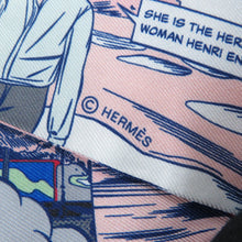 Load image into Gallery viewer, HERMES Twilly WOW Gris/Rose/Vert Silk100%