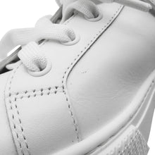 将图像加载到图库查看器中,HERMES Daydream High-Top Sneakers White Leather Size 36 1/2